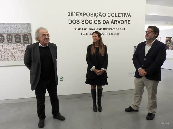 Fundação inaugurou 38ª edição da exposição coletiva dos sócios da Árvore